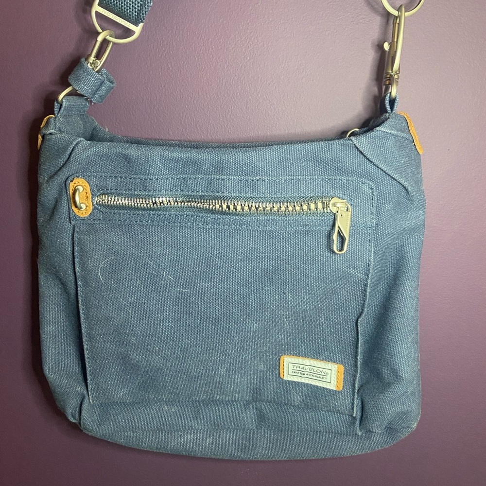 Travelon Navy Crossbody Bag